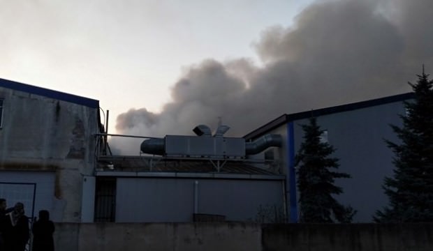 Ordu'da fındık fabrikasında korkutan yangın
