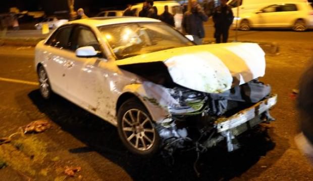 Otomobilin daldığı sürüdeki 70 koyun öldü