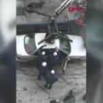 Otomobilini çektirmemek için üzerine çıktı