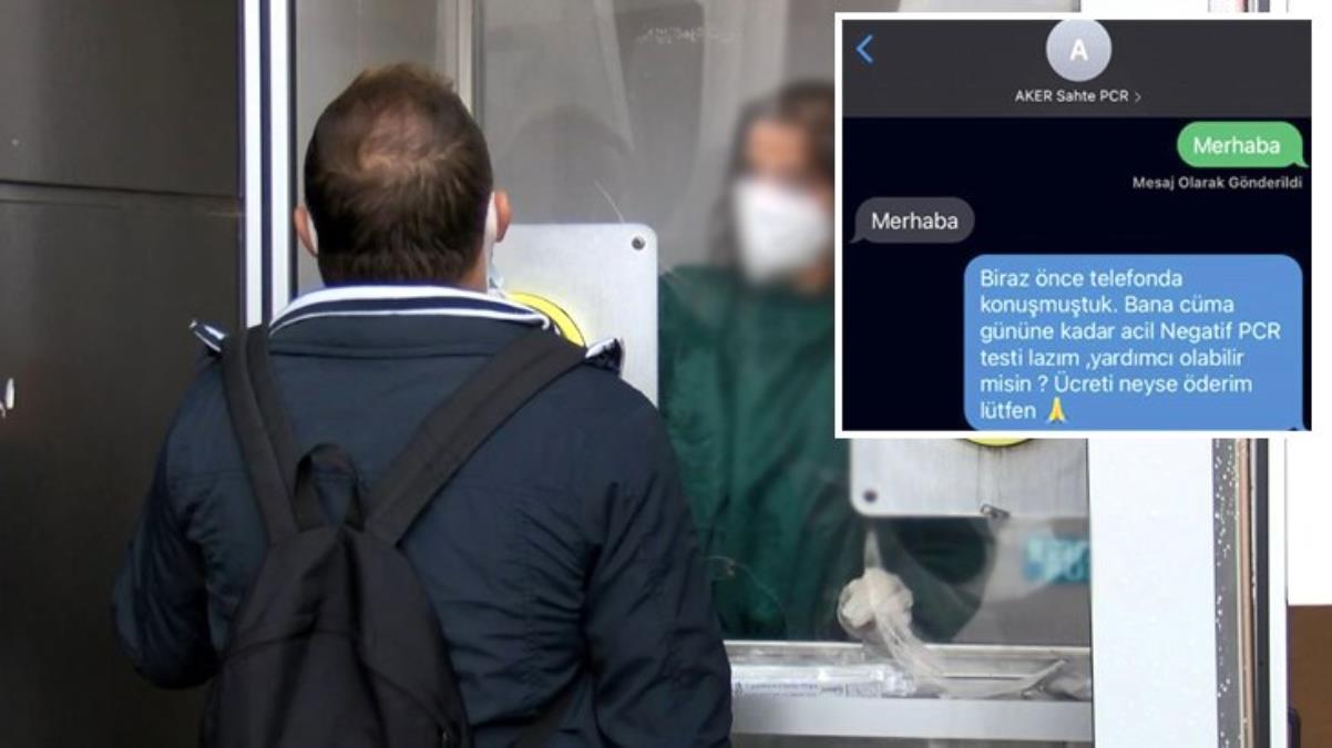 PCR testinin zorunlu olmasıyla birlikte, 300 liraya sahte test düzenleyen şirketler ortaya çıktı