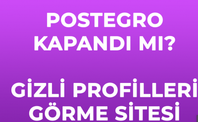 Postegro kapandı mı? En iyi gizli profil görme sitesi hangisi?