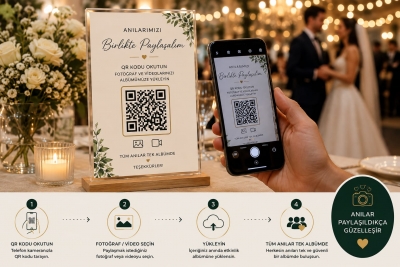 QR Kodlu Dijital Anı Albümü |  Benimlepaylas.Com
