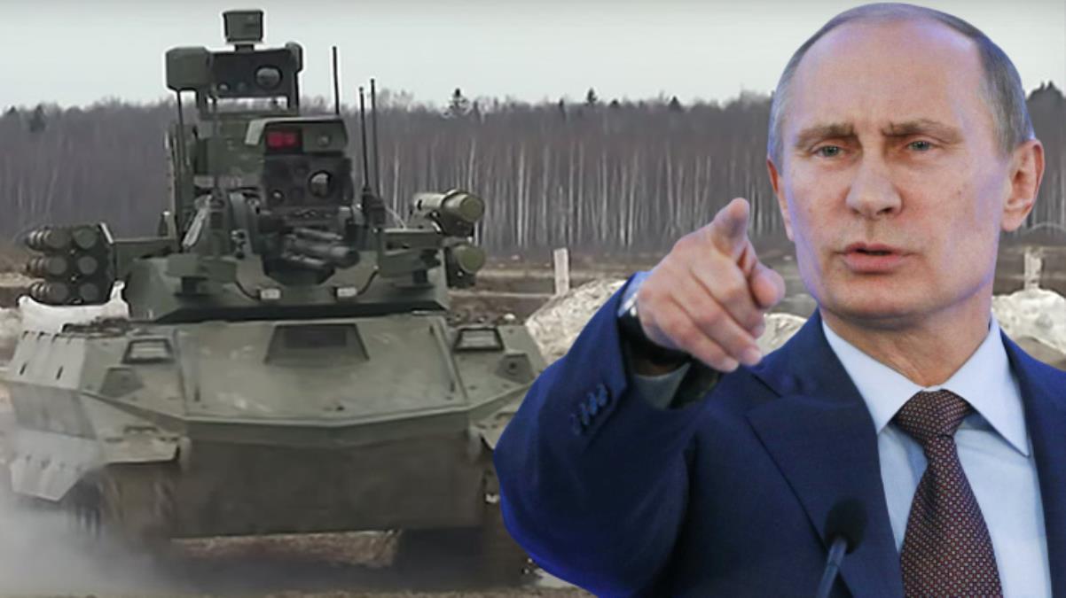 Rusya'dan yeni gözdağı! Putin'in yeni silahına ait görüntüler devlet kanalında yayınlandı