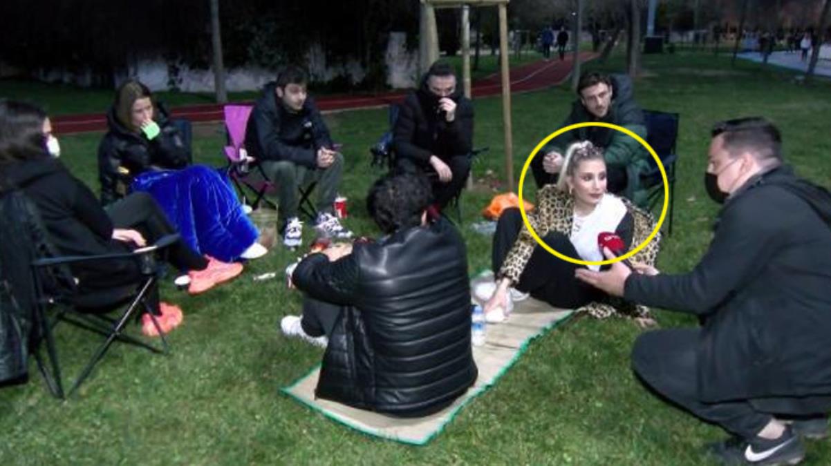 Sahil kenarında piknik yapan İrem Derici'den kendisini uyaran muhabire sert tepki: Gidin şikayet edin