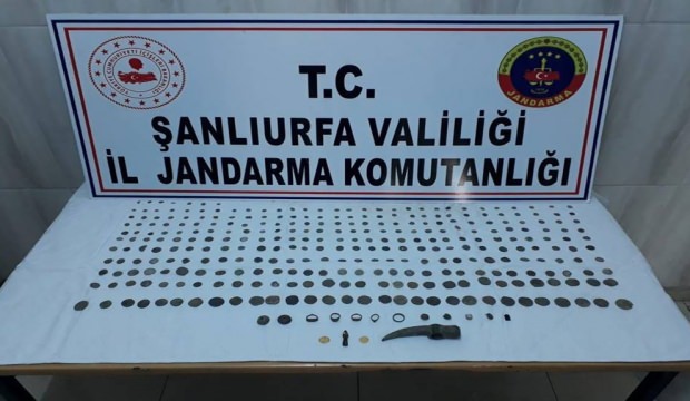 Şanlıurfa’da 333 adet tarihi eser ele geçirildi