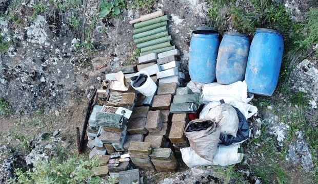 Siirt'te PKK'ya darbe: Hepsi imha edildi