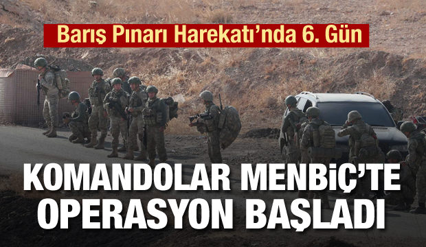 Son dakika haberi! Menbiç'e operasyon başladı