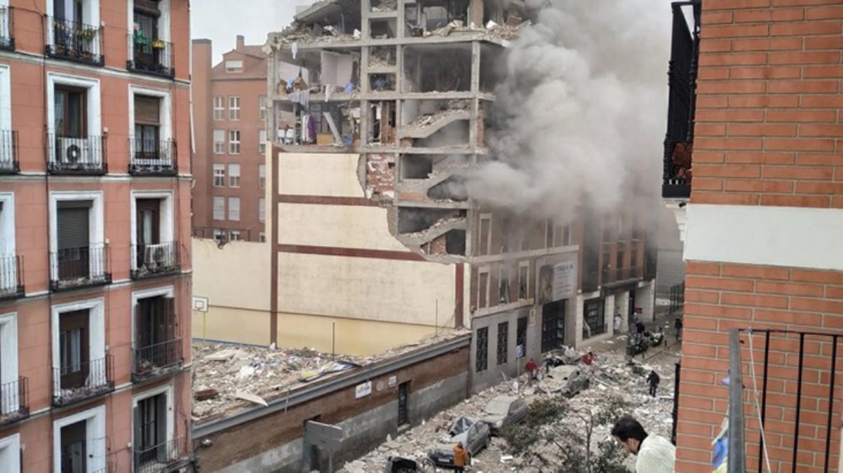 Son Dakika: İspanya'nın başkenti Madrid'de şiddetli patlama: 3 ölü