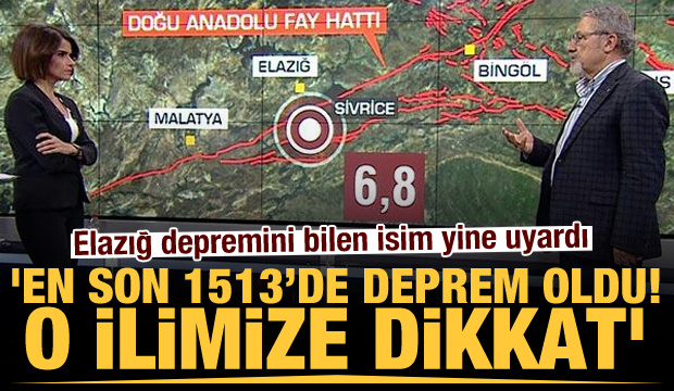 Son Dakika: Profesörden canlı yayında uyarı: En son 1513'de deprem oldu! O ile dikkat