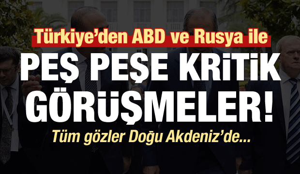 Son dakika: Türkiye'den ABD ve Rusya ile peş peşe kritik Libya görüşmeleri!