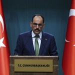 Sözcü Kalın: Rus bayrağının çekilmesi kabul edilebilir değil