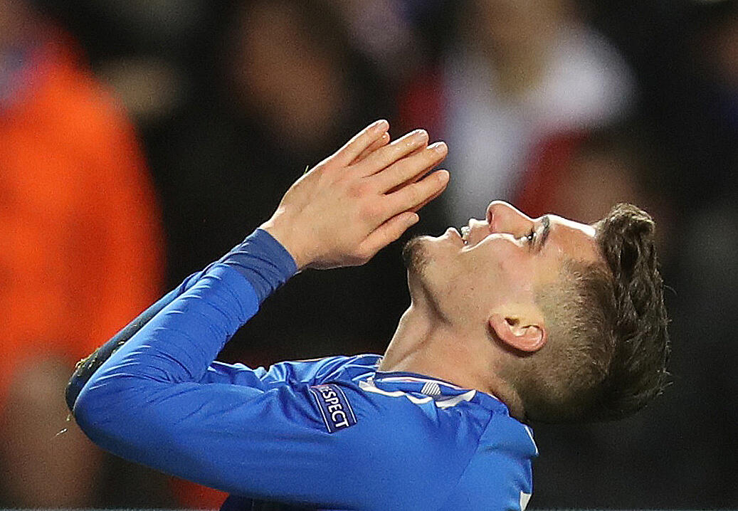 Steven Gerard'ın takımı Rangers, Braga'yı yenip Avrupa Ligi'nde son 16'ya kaldı
