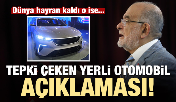 Temel Karamollaoğlu'ndan tepki çeken yerli otomobil açıklaması!