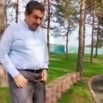 Tevfik Göksu'dan ayakkabısız girilen park videosu!