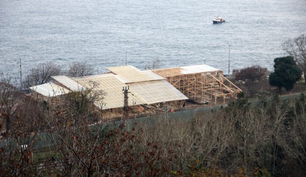 Topkapı Sarayı'nda yaşanan kayma durdu