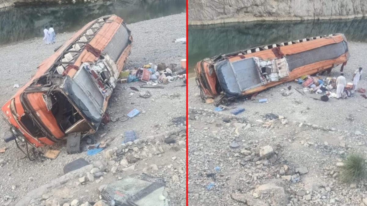 Tren kazasıyla sarsılan Pakistan'dan bir kahreden haber daha! Otobüsün devrilmesi sonucu 19 kişi öldü, 50 kişi yaralandı