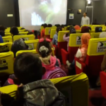TSK Tel Abyadlı çocukları ilk defa sinema ile tanıştırdı