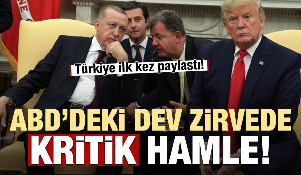 Türkiye ilk kez paylaştı! Dev zirvede kritik hamle