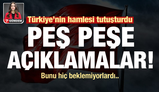 Türkiye'nin hamlesi tutuşturdu! Peş peşe açıklamalar
