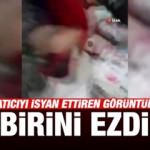 Ucuz yorgan için birbirlerini ezdiler!