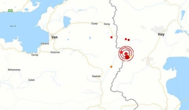 Van'da korkutan deprem!
