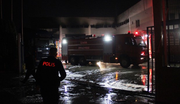 Varil fabrikasında korkutan patlama