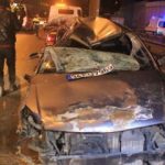 Vatan Caddesi'nde korkutan kaza! Trafik durma noktasına geldi