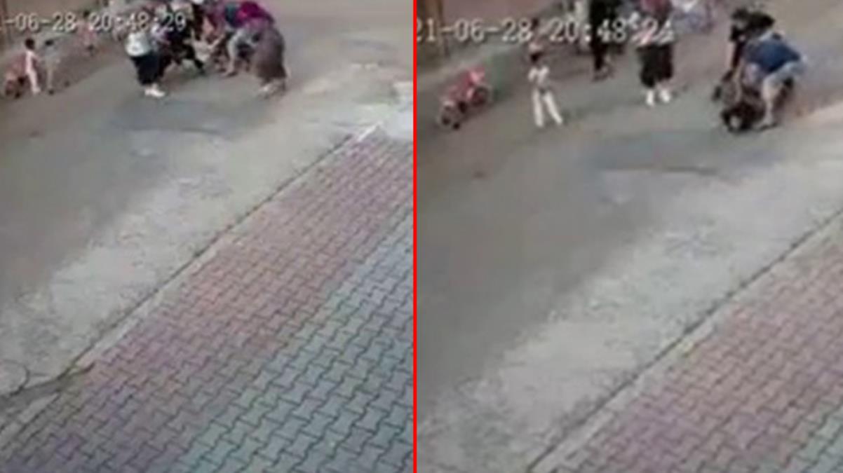 Yine aynı görüntüler! Küçük çocuk, saldırgan pitbullun dişlerinden zorla kurtarıldı