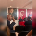 YPG'li şahıs toplantıda Faik Öztrak'a hesap sordu!