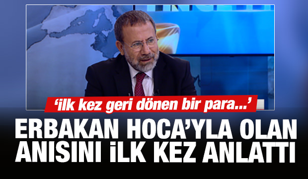 Zahid Akman, Erbakan Hoca ile olan anısını ilk kez anlattı